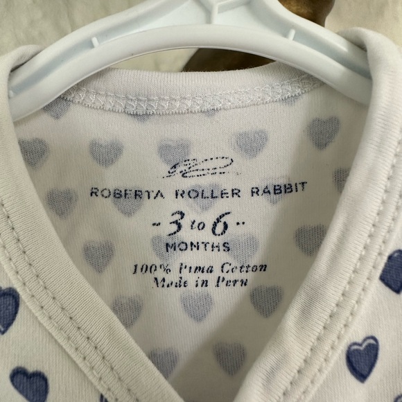 Roberta Roller Rabbit Sleeper and Hat - Picture 3 of 4